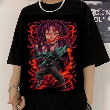 Koszulka anime rozmiar M Demon Slayer Tanjiro