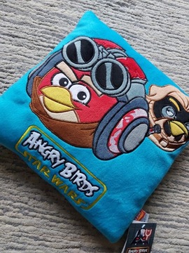 Poduszka/jasiek 35×35 dla chłopca ANGRY BIRDS 