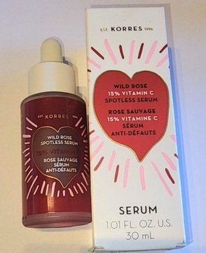 KORRES – Wild Rose 15% Vitamin C Spotless Serum