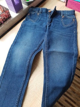 Nowe jeansy rozm 110/116
