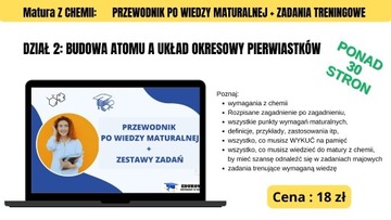 przygotowanie do matury z chemii 2024- dział 2