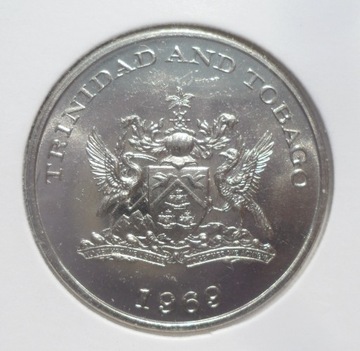 Trynidad i Tobago Elżbieta II $1 dolar dollar 1969