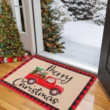 Wycieraczka wejściowa buty dywanik Boże Narodzenie
