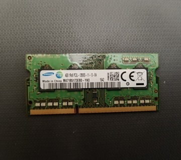 Pamięć RAM DDR3 Samsung 4 GB