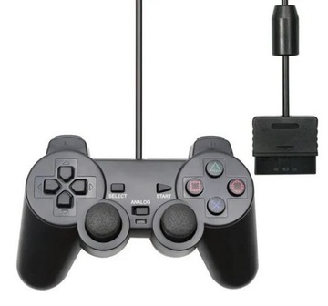 PlayStation 1/2 czarny JoyPad PS1/2 