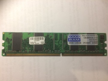 Pamięć RAM Goodram 128MB DDR 400MHz PC3200 DIMM