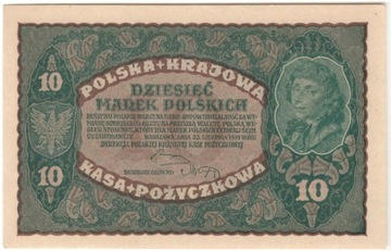 10 marek polskich 1919 - II Serja CF