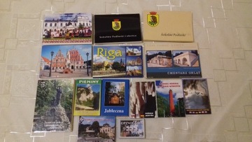 17 pakietów pocztówek z lat 80 XXw