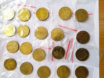 Monety 2 złote 2006 r. różne (20 szt.)