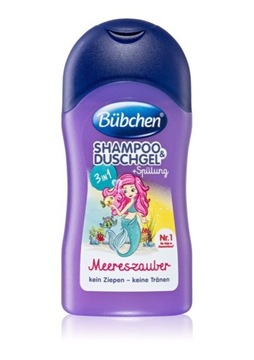 Bubchen szampon i żel 3w1 50ml pojemność samolot