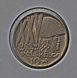 25 Lat LWP 10 zł z roku 1968 PRL