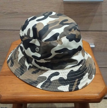 czapka rybacka garnek bucket hat moro