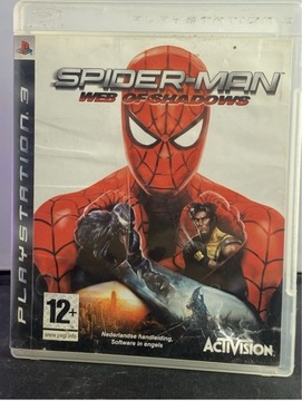 SPIDER-MAN WEB OF SHADOWS PS3