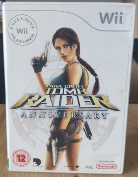 Tomb Raider: Anniversary Nintendo Wii CIB 3xA