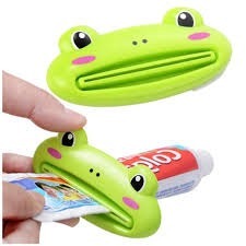 Wyciskacz pasty do zębów w kształcie żaby