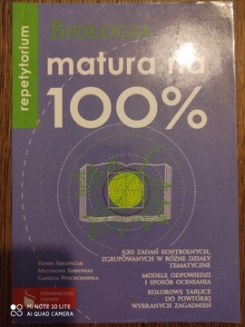 Matura na 100% BIOLOGIA - Wydawnictwo Szkolne PWN