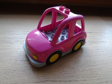 Lego Duplo różowy samochodzik