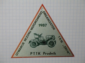 Sezon motorowy 1987 PTTK Prudnik 1985