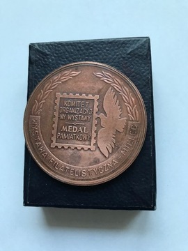Medal pamiątk. z wystawy Filatelist.Mielec - 1977