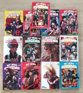 My Hero Academy manga 1-13
