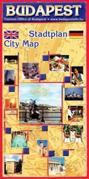 Budapeszt plan miasta 1999 rok