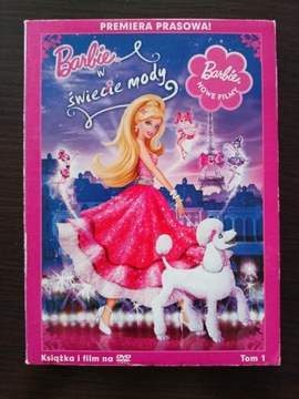 Barbie w świecie mody - Bajka DVD z książką