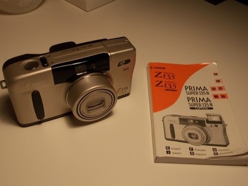 UNIKAT Analog Canon Sure Shot Z135  / JAK NOWY