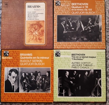 Brahms Shostakovich Beethoven Cortot Casals 24 LP