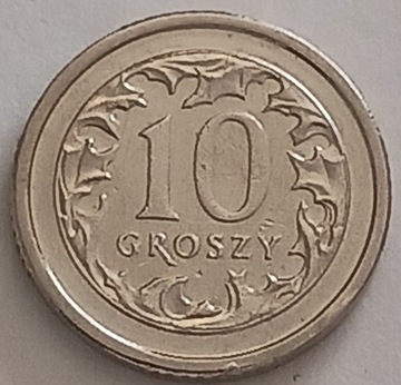 10 gr groszy 2001 r. 