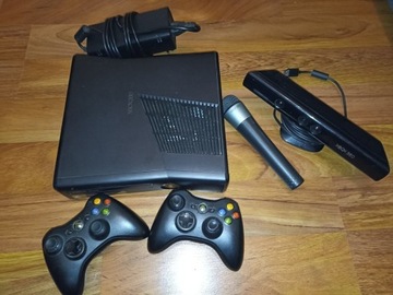 Xbox 360 600GB RGH 2 pady Kinect karaoke 36 gier