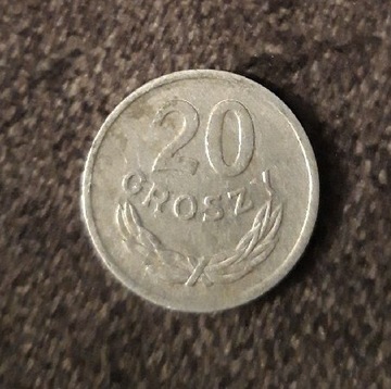Moneta 20 gr 1975 r. obiegowa