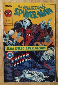 Amazing Spider-Man Człowiek Pająk 4/1992 TM-Semic