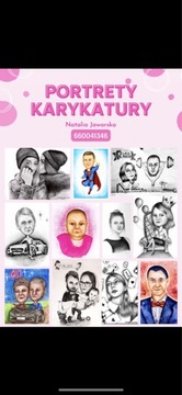 Karykatura portret na prezent