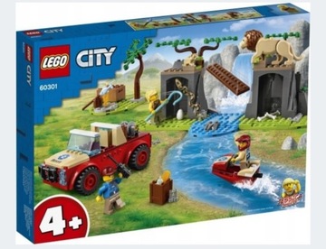 LEGO City 60301 Terenówka ratowników zwierząt