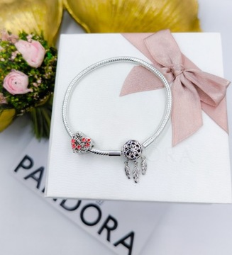 Bransoletka do charms Pandora łapacz snów charms