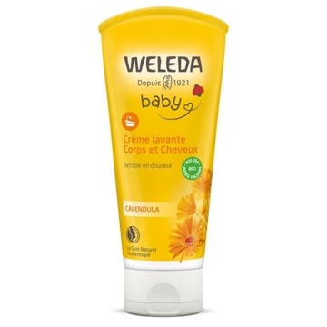 Weleda Calendula krem do mycia włosów ciała 200 ml