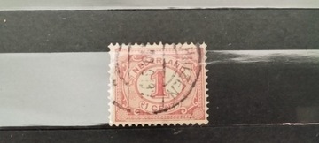 Znaczek Nederland 1899r 1 Cent Holandia