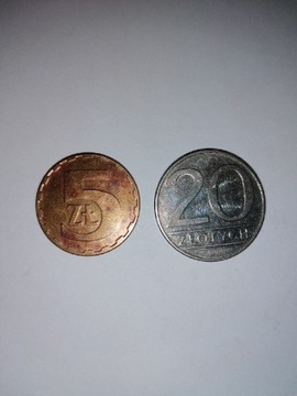 5 20  zł złotych 1986