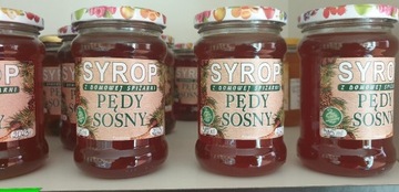 Syrop z pędów sosny 320g 100% naturalny