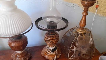 2 lampy 1 żyrandol