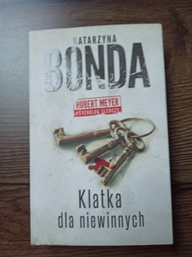  Książka Katarzyna Bonda "Klatka dla niewinnych"