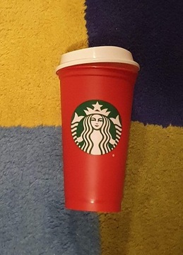 Starbucks Reusable Cup 473 ml czerwień