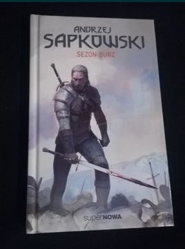 Sezon burz Sapkowski Wiedźmin edycja  kolekcjonerska
