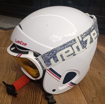 Kask dziecięcy WED'ze H 400 Jr + gogle