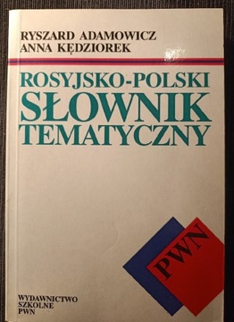 Rosyjsko-Polski Słownik Tematyczny