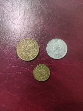 Tunezzestaw 3 monet 