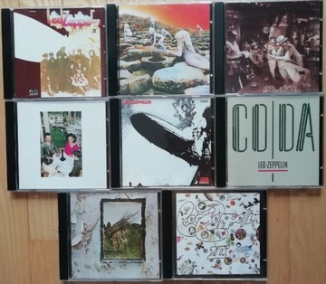 8xCD LED ZEPPELIN I, II, III, IV, Coda, Presence