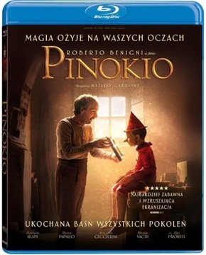 Film Pinokio płyta Blu-ray, folia