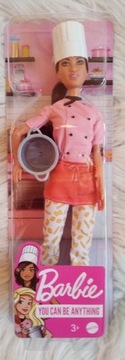 Barbie kucharz garnek czapka uniform