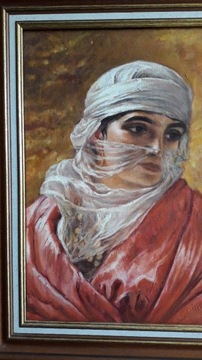  "Portret kobiety" - obraz olejny.